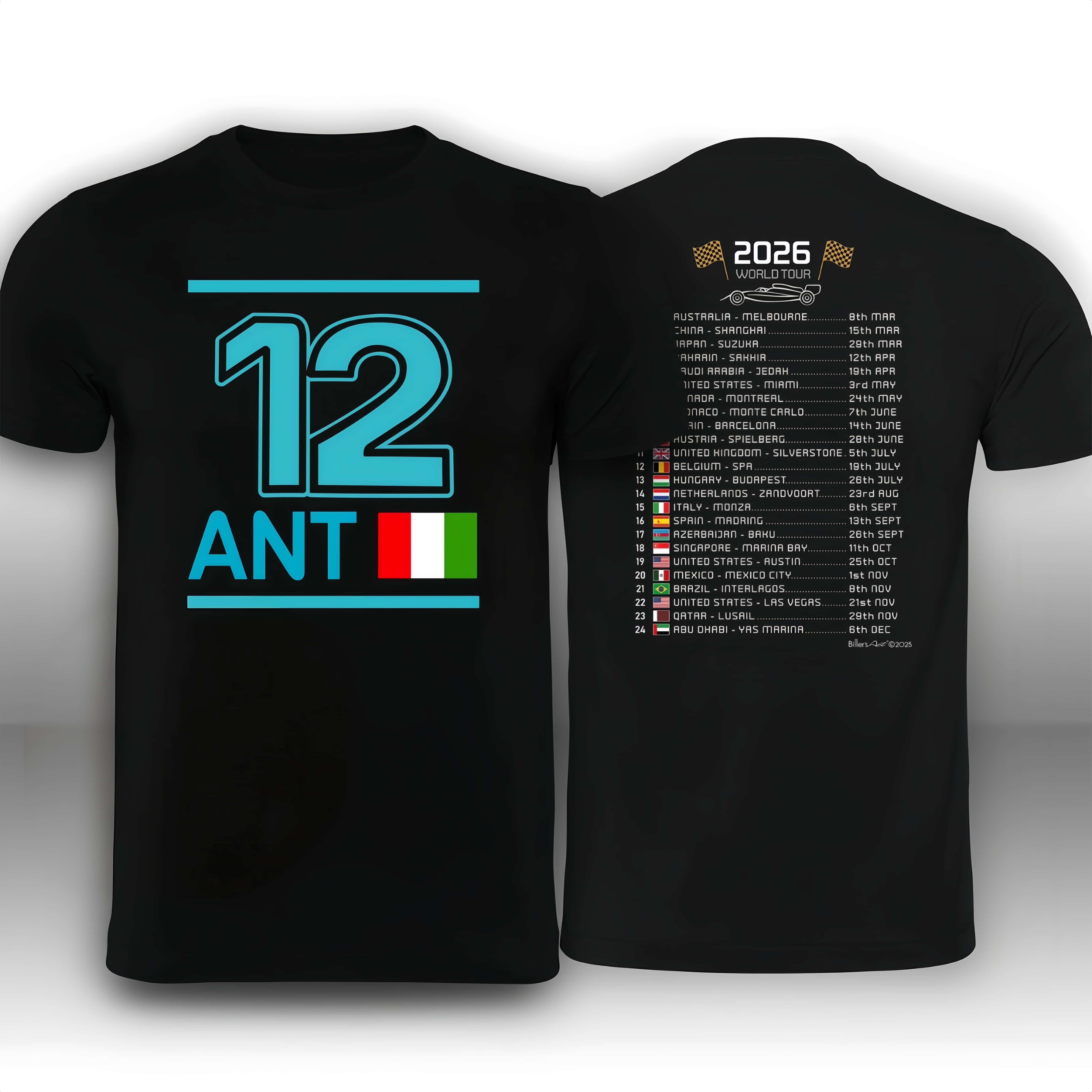 Streetwear Brand New - Kimi Antonelli #12 Team Brand New