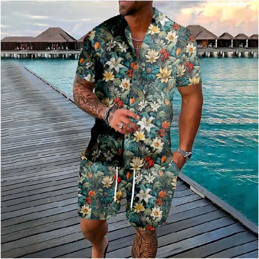 Hawaiian Palm Tree Florals But - огляд і ціна Streetwear Brand Tracksuit